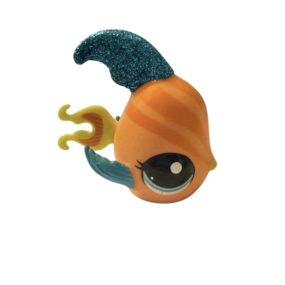 LPS 2011 Walmart Snail #2478 Angelfish #2479 w/Shell Accessory Authentic